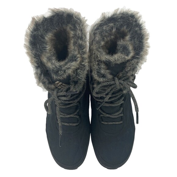 Columbia Minx Shorty III-Women 10.5-Black Pebble-Waterproof Snow/Rain BL5961-010 - Picture 4 of 9